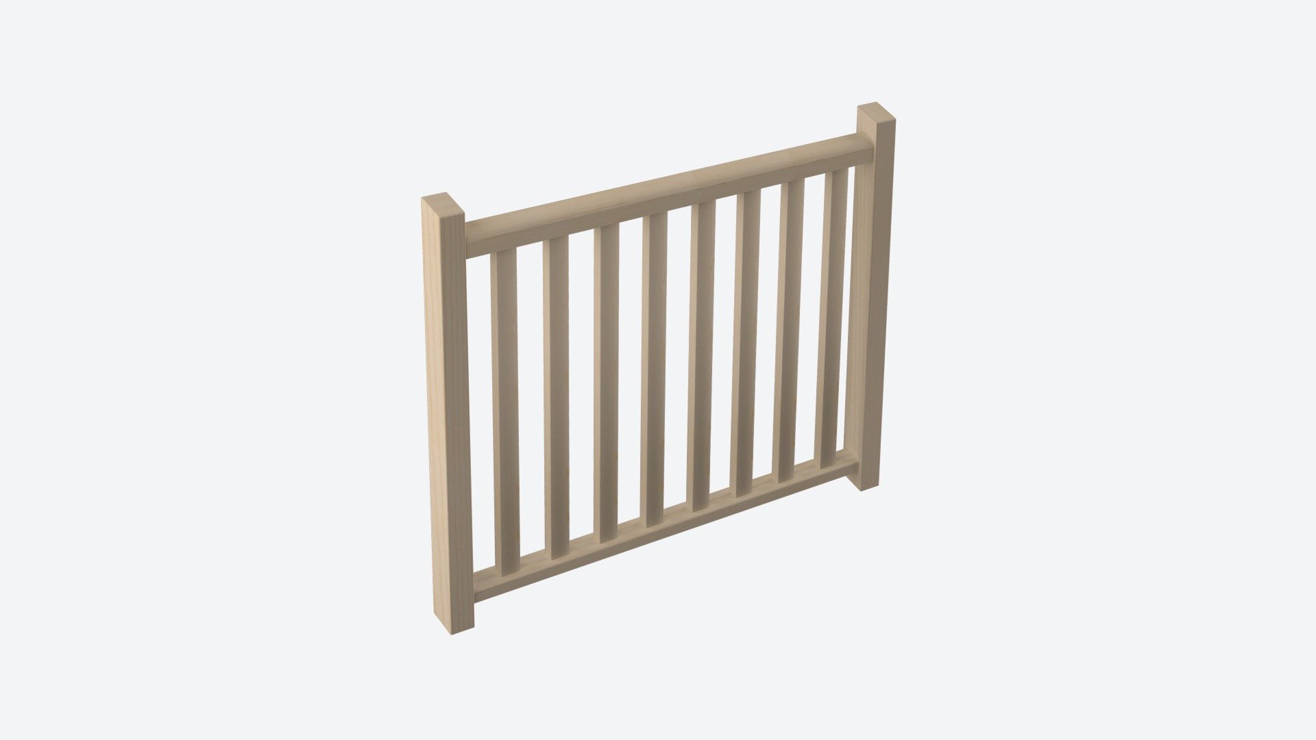 Wooden spiral staircase SQUARE WOOD spruce